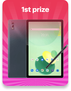 1st prize - Tablet with stylus