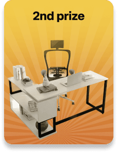 2nd prize - Study chair & desk